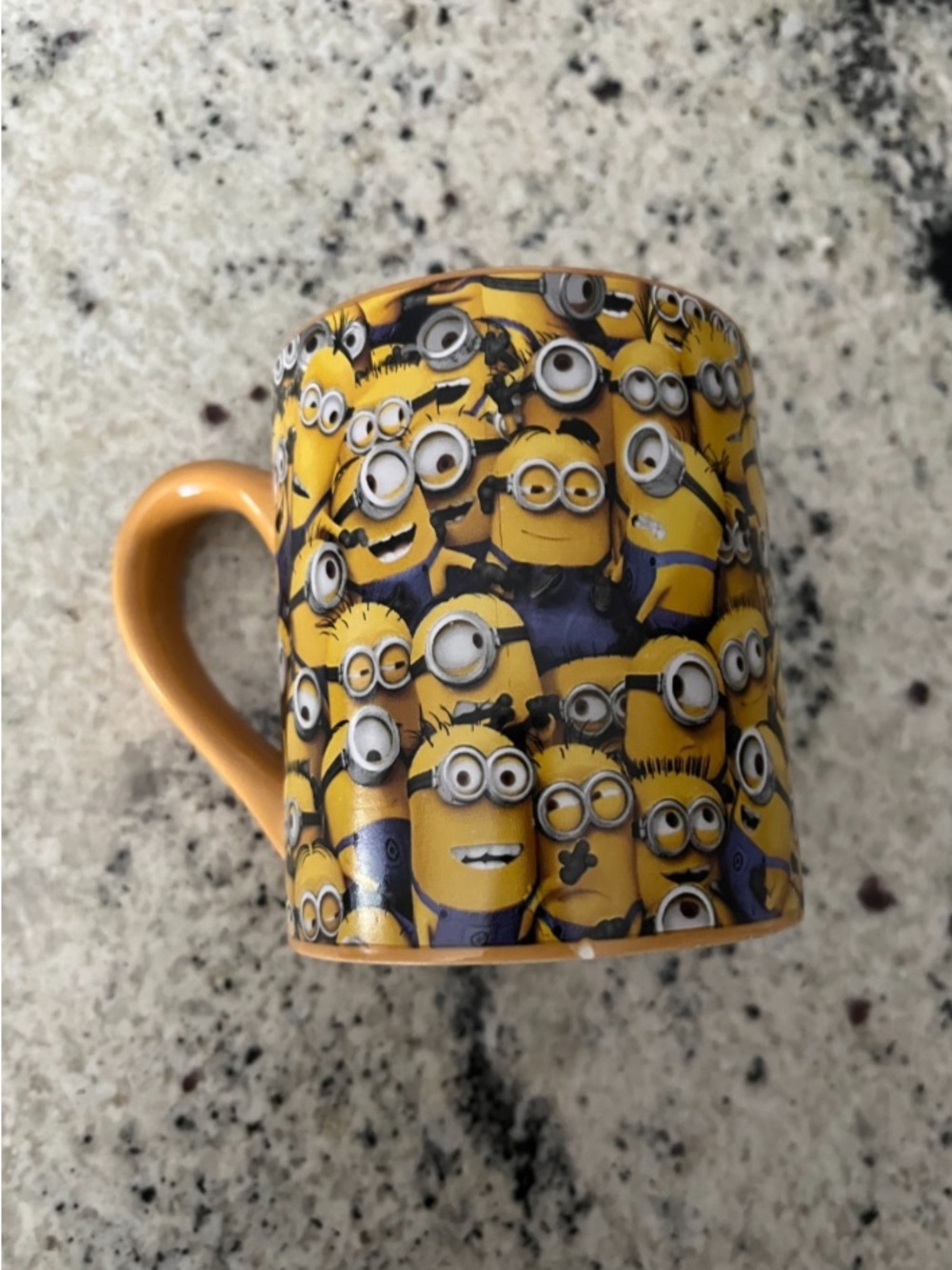 Minions Yellow Character Ceramic Mug